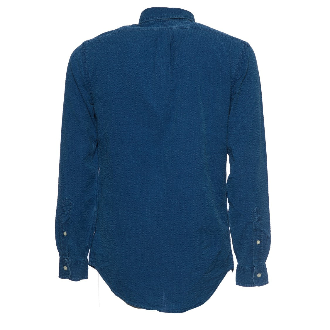 Polo Ralph Lauren Dark Indigo Custom-Fit Seersucker Shirt