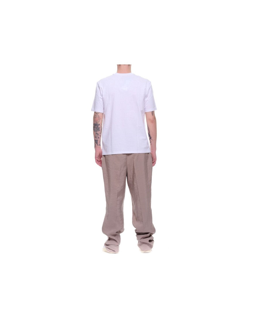 Hevo Torrecanne Chino Trousers In Fluid Modal Fabric