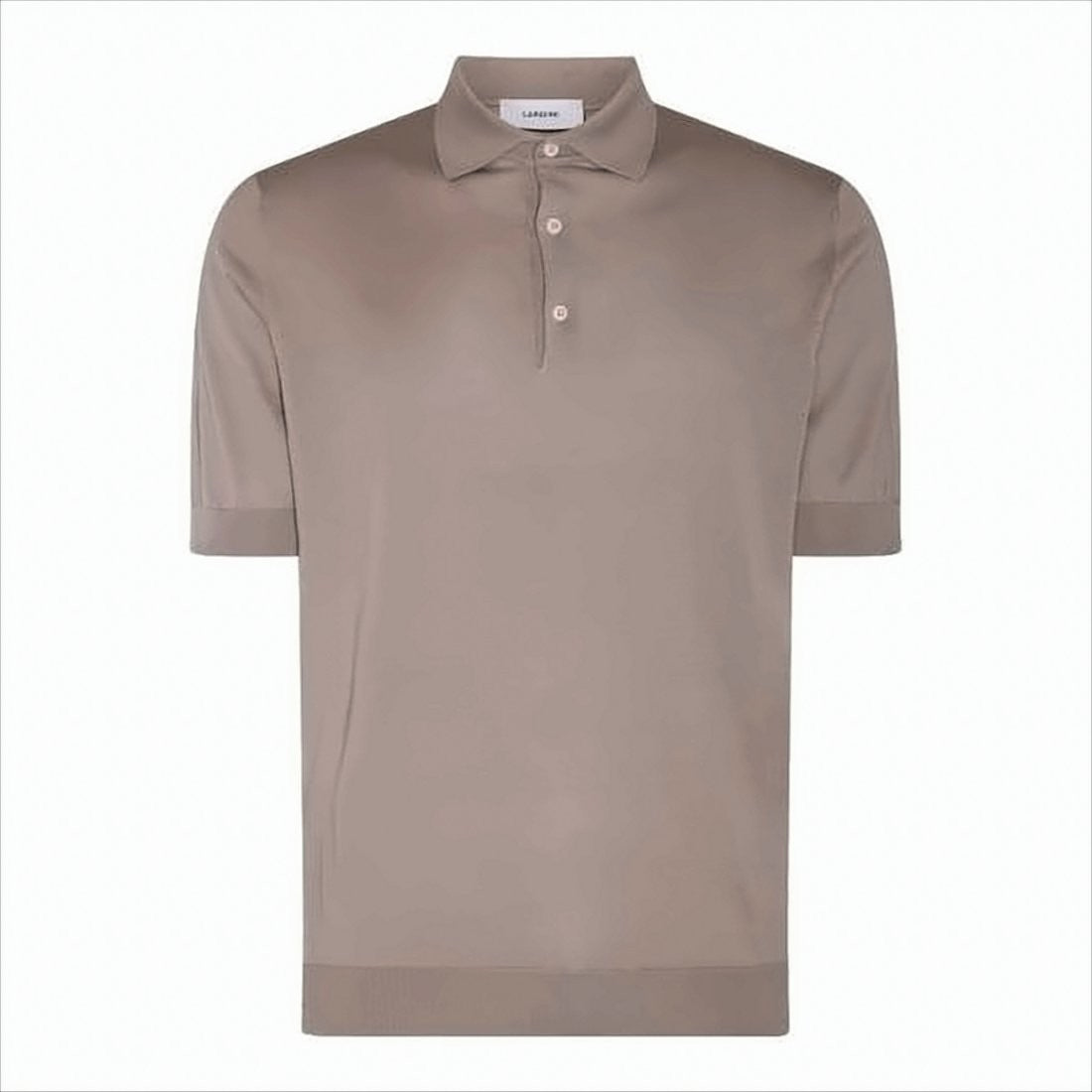 Lardini Short-Sleeved Polo Shirt With Classic Collar