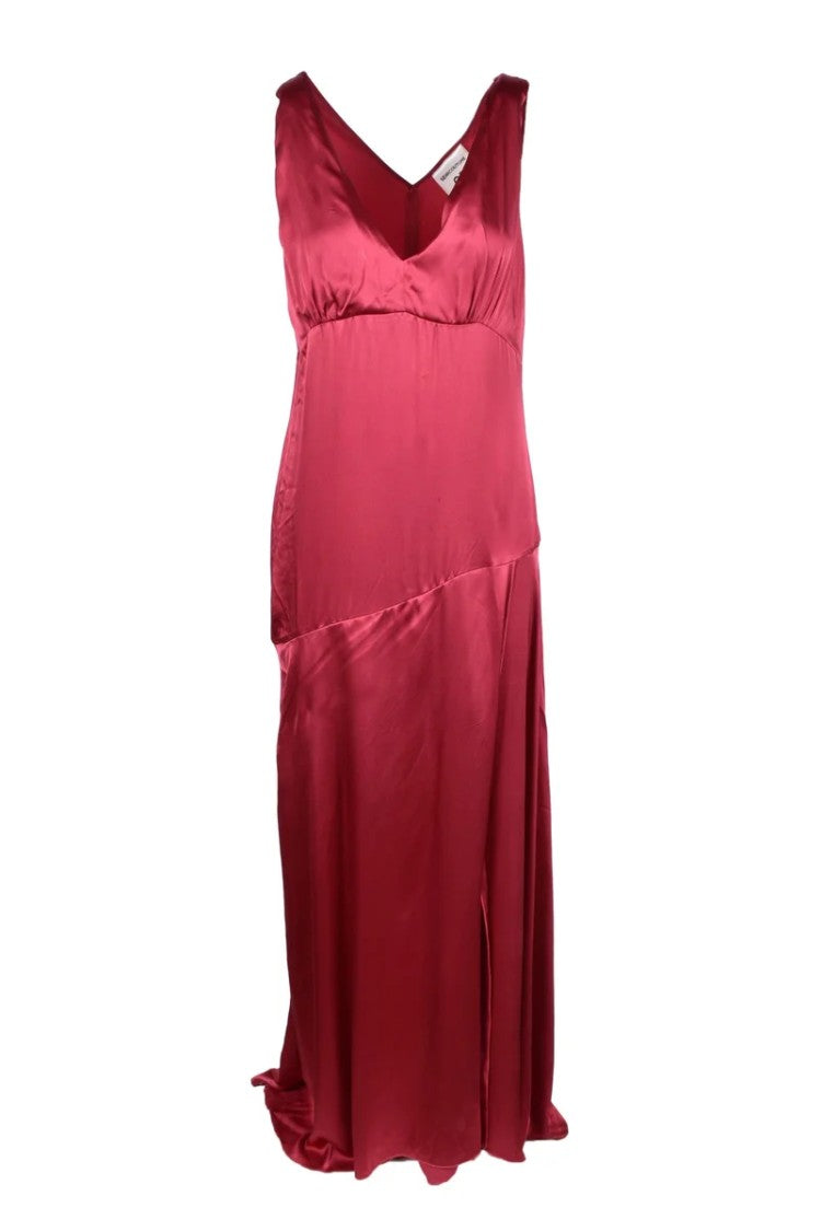 Semi Couture Multicolor Acetate Silk Dress