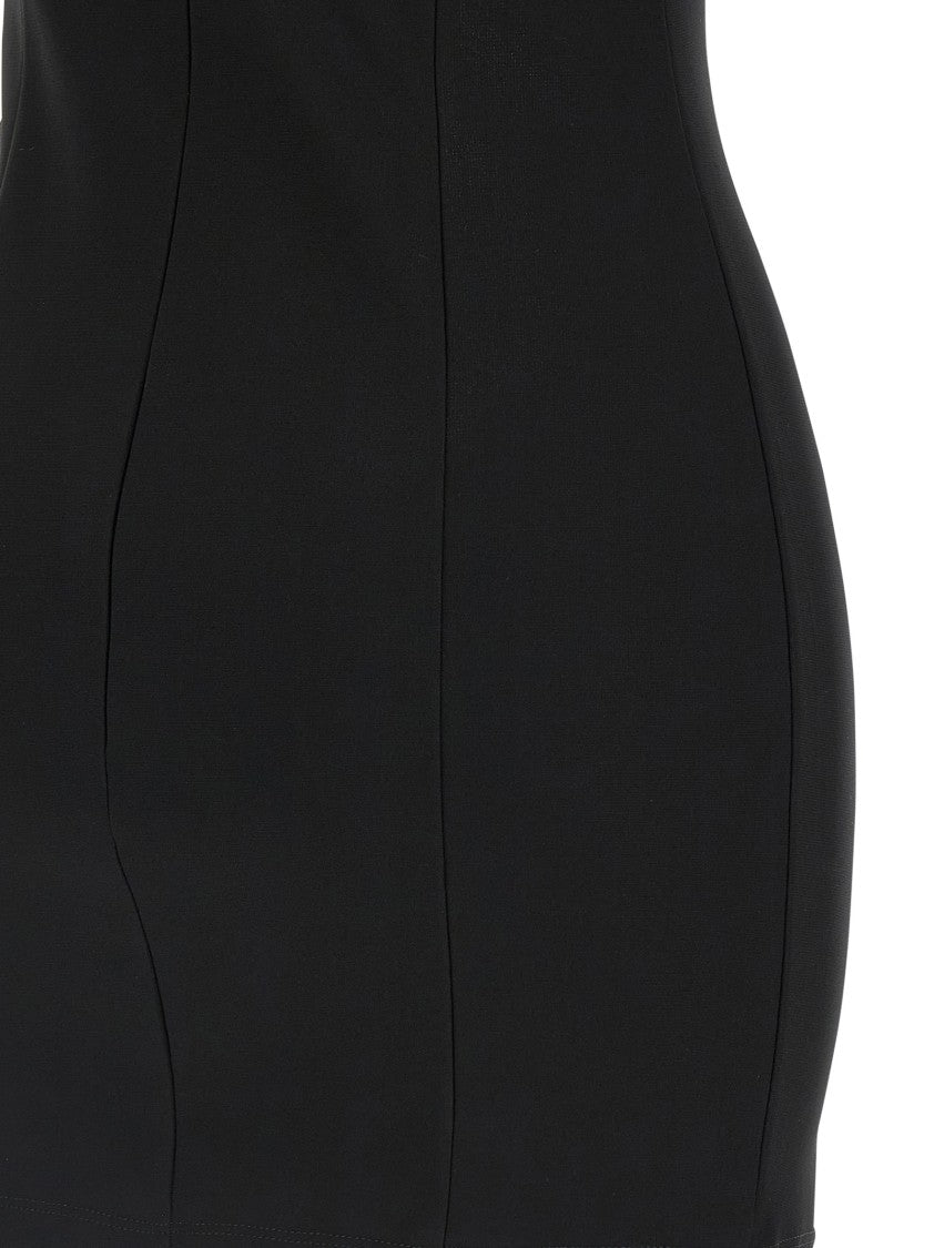 Nensi Dojaka Tulle Insert Dress