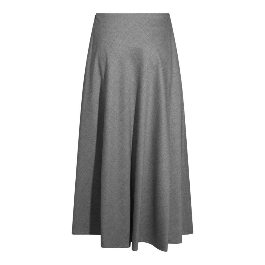 Tagliatore Fluid Subtle Sheen A-Line Midi Skirt