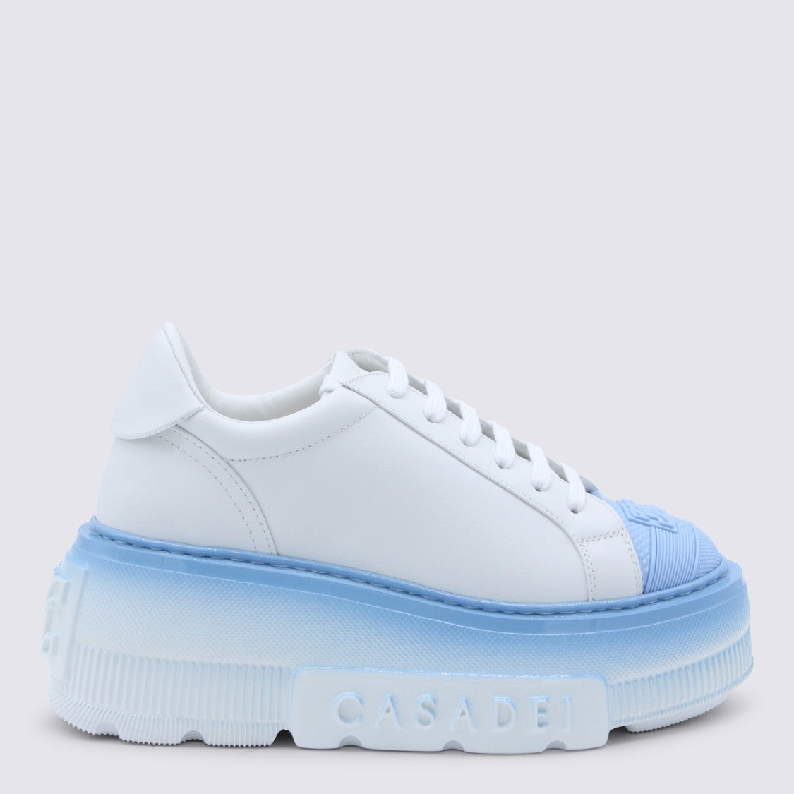 Casadei Minimalist White Sneakers With Appeal
