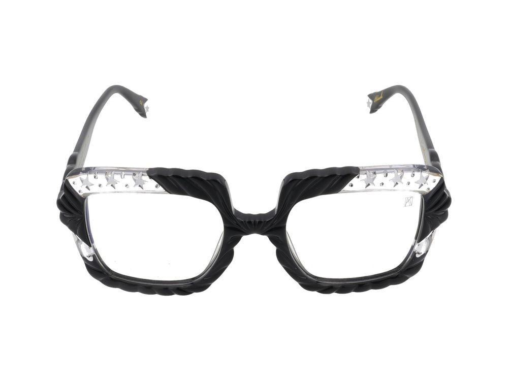 Anna-Karin Karlsson Oversized Star Cutout Square Eyeglasses