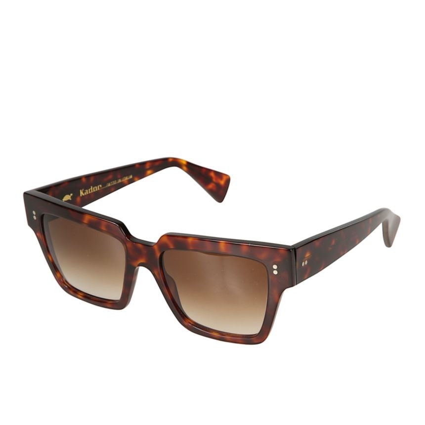 Kador Fashion Rectangular Tortoiseshell Sunglasses With Gradient Lenses