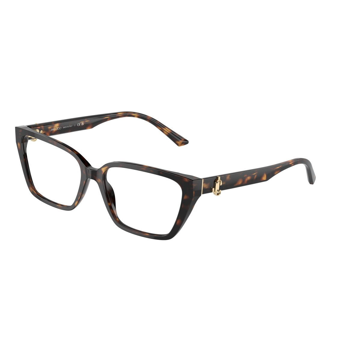 Jimmy Choo 0Jc3008 Oversized Tortoiseshell Square Frame Sunglasses