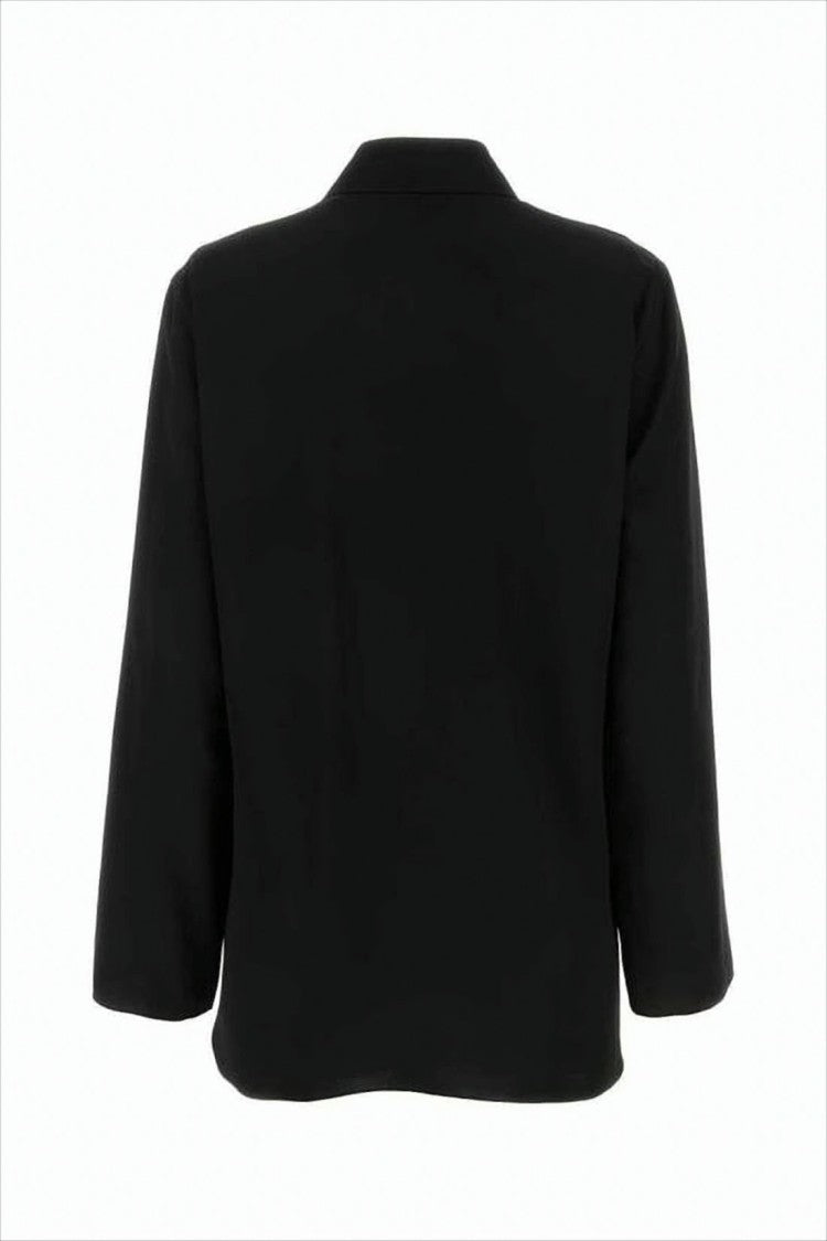 The Row Silk Blouse With Classic Collar