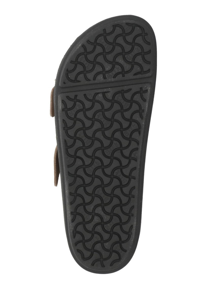 Birkenstock Brown Arizona Droplet Buckle Slippers