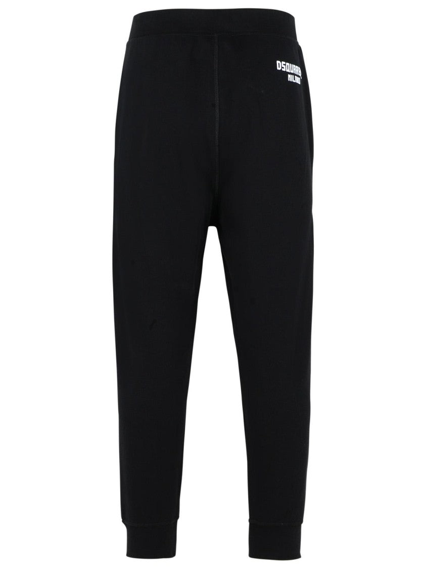 Dsquared2 Relaxed' Black Cotton Pants