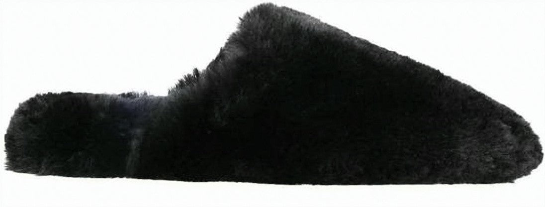 Balenciaga Pointed-Toe Dress Shoes In Plush Faux Fur
