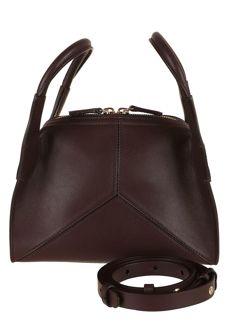 Victoria Beckham Fluid Geometric Mini Bag With Iconic V Stitching
