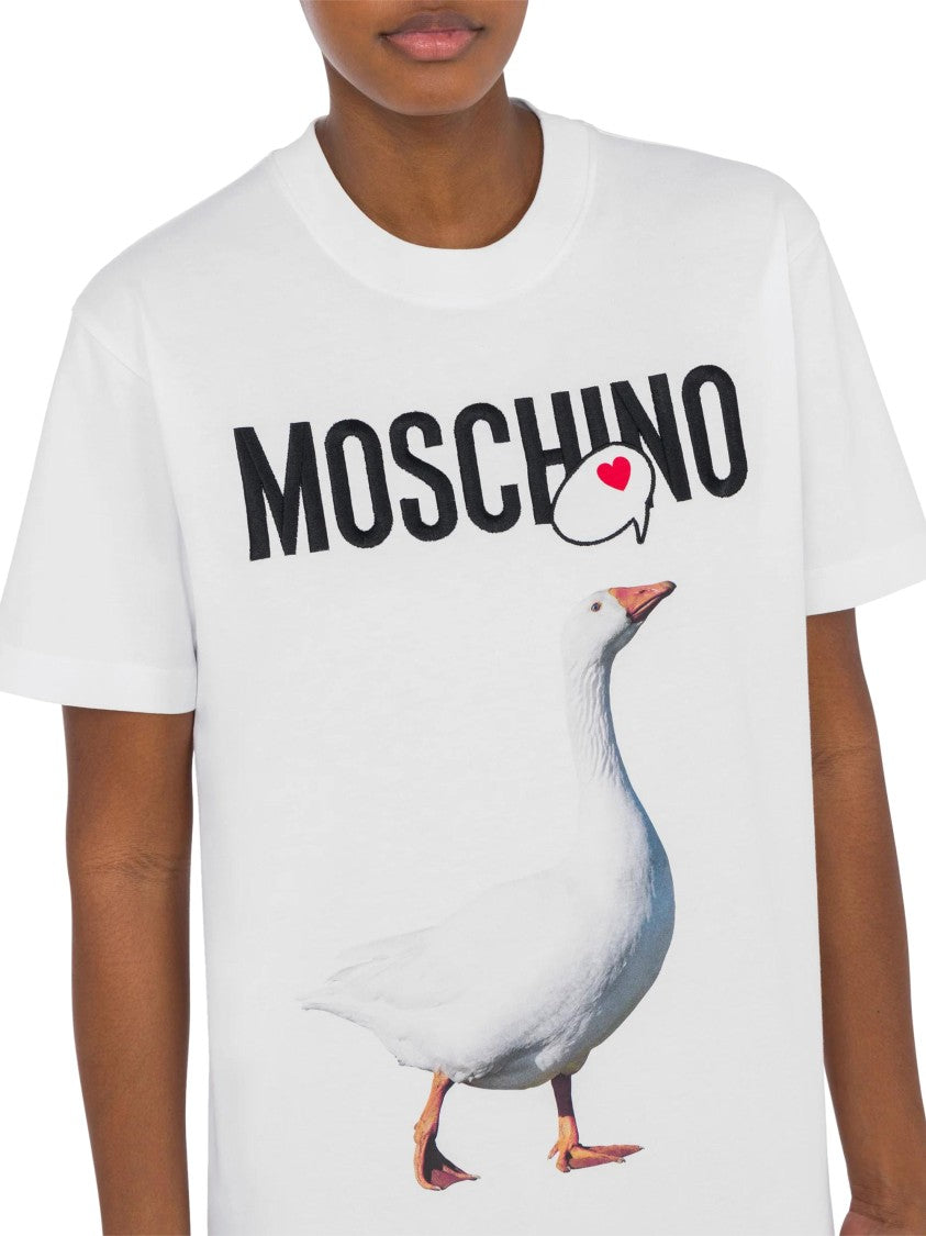 Moschino Classic Cotton T-Shirts And Polos Collection