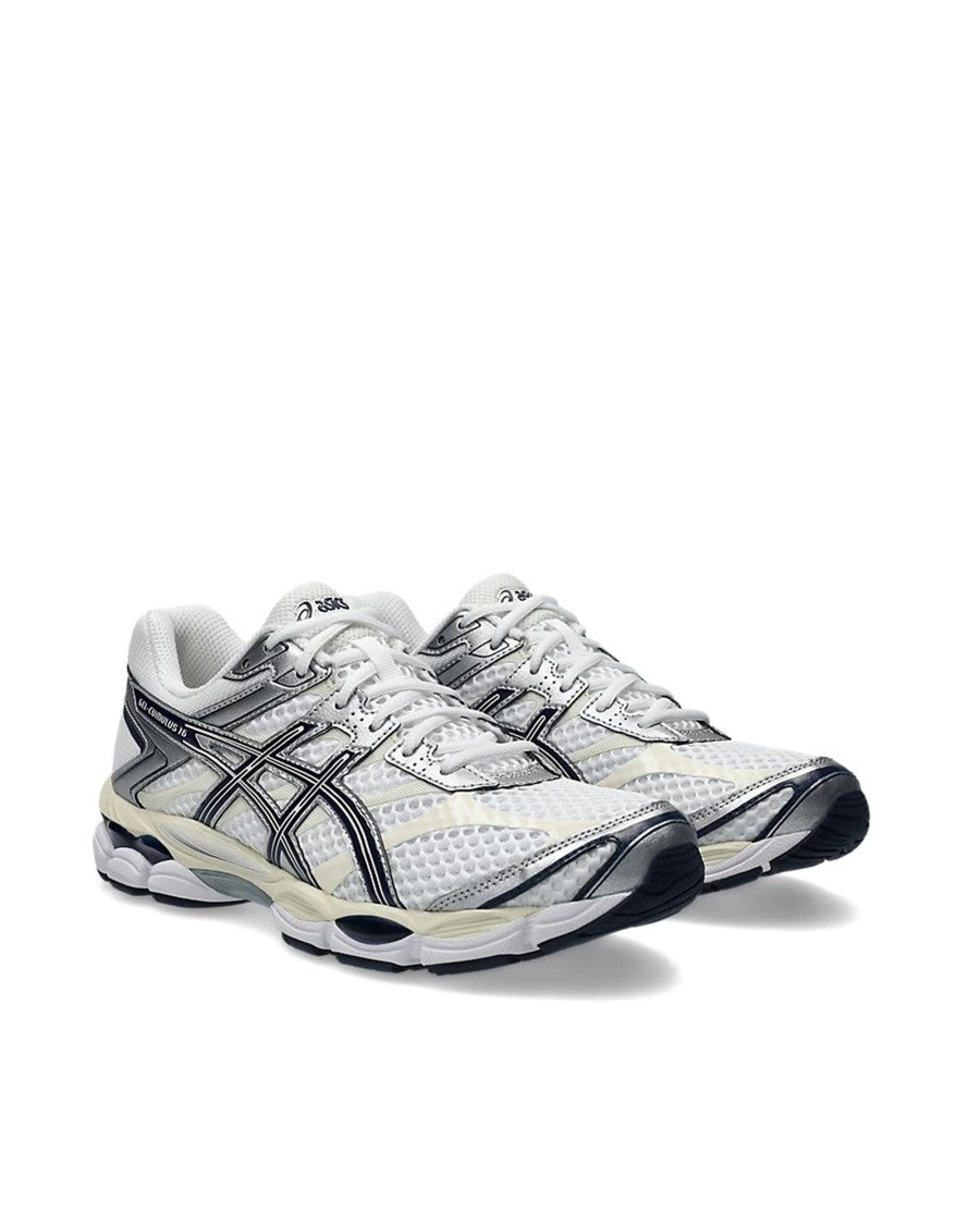 Asics Gel Cumulus 16 Sneakers In White Midnight
