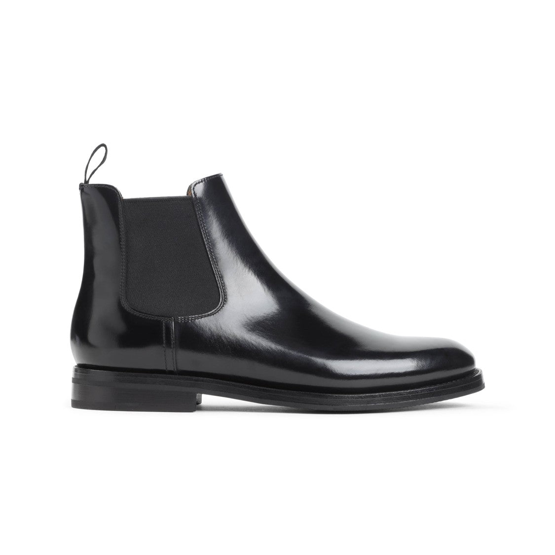 Church's Black Calf Leather Ankle Boots