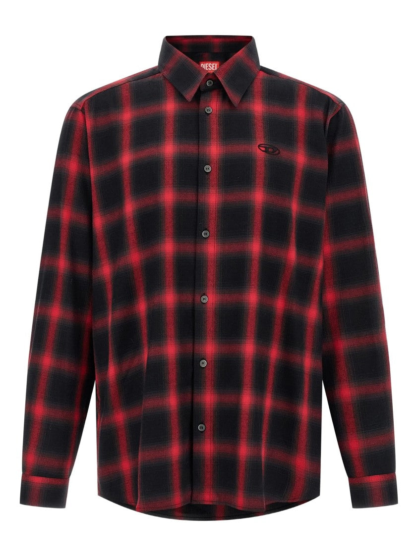 Diesel A18502.0Hgbt Cotton Blend Shirt
