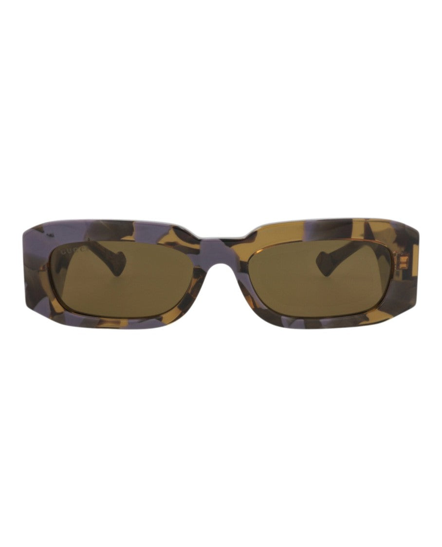 Gucci Square-Frame Recycled Acetate Sunglasses