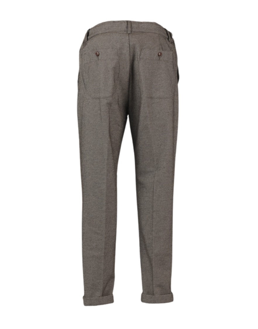 East Harbour Surplus Military-Inspired Tapered Chinos With Garment-Dyed Finish