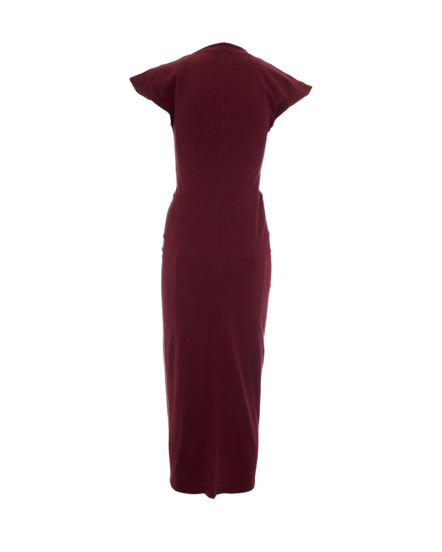 Isabel Marant Fitted Pleated Dress With Draped Cache-Cœur Effect