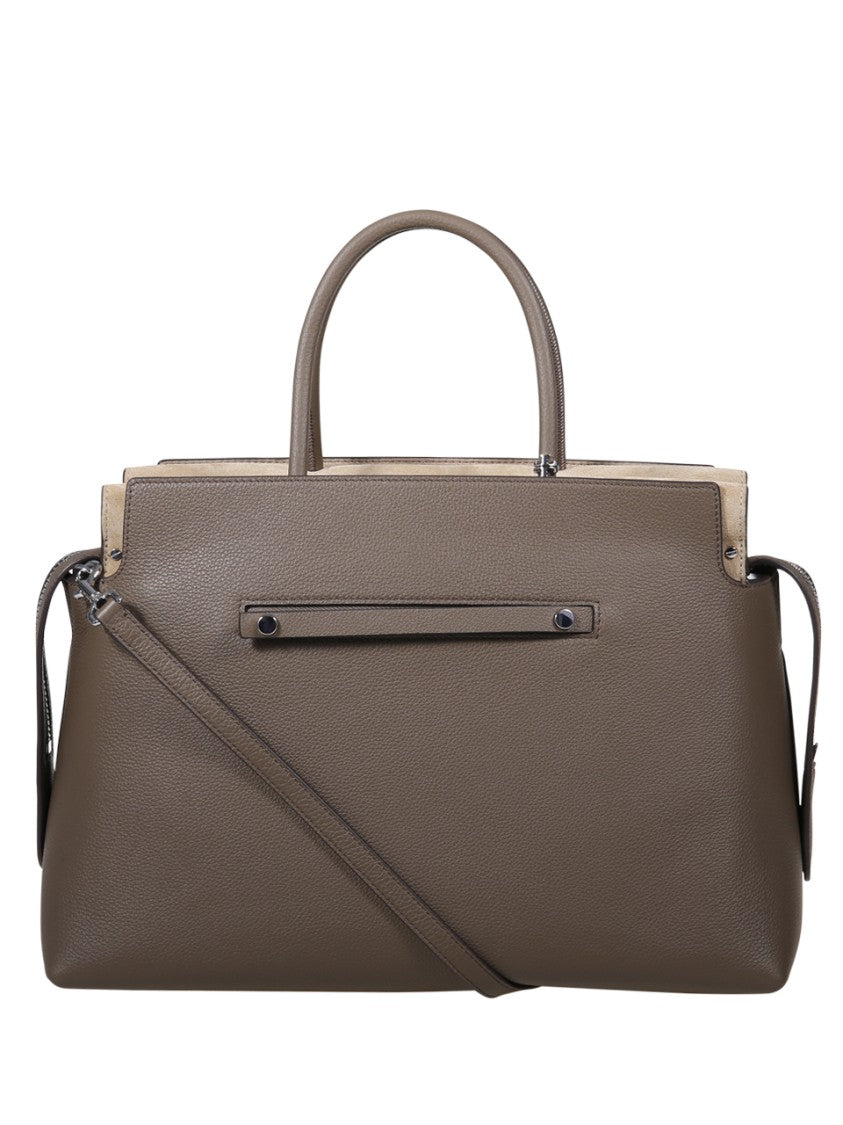 Tory Burch Mercer Pebbled Large Satchel