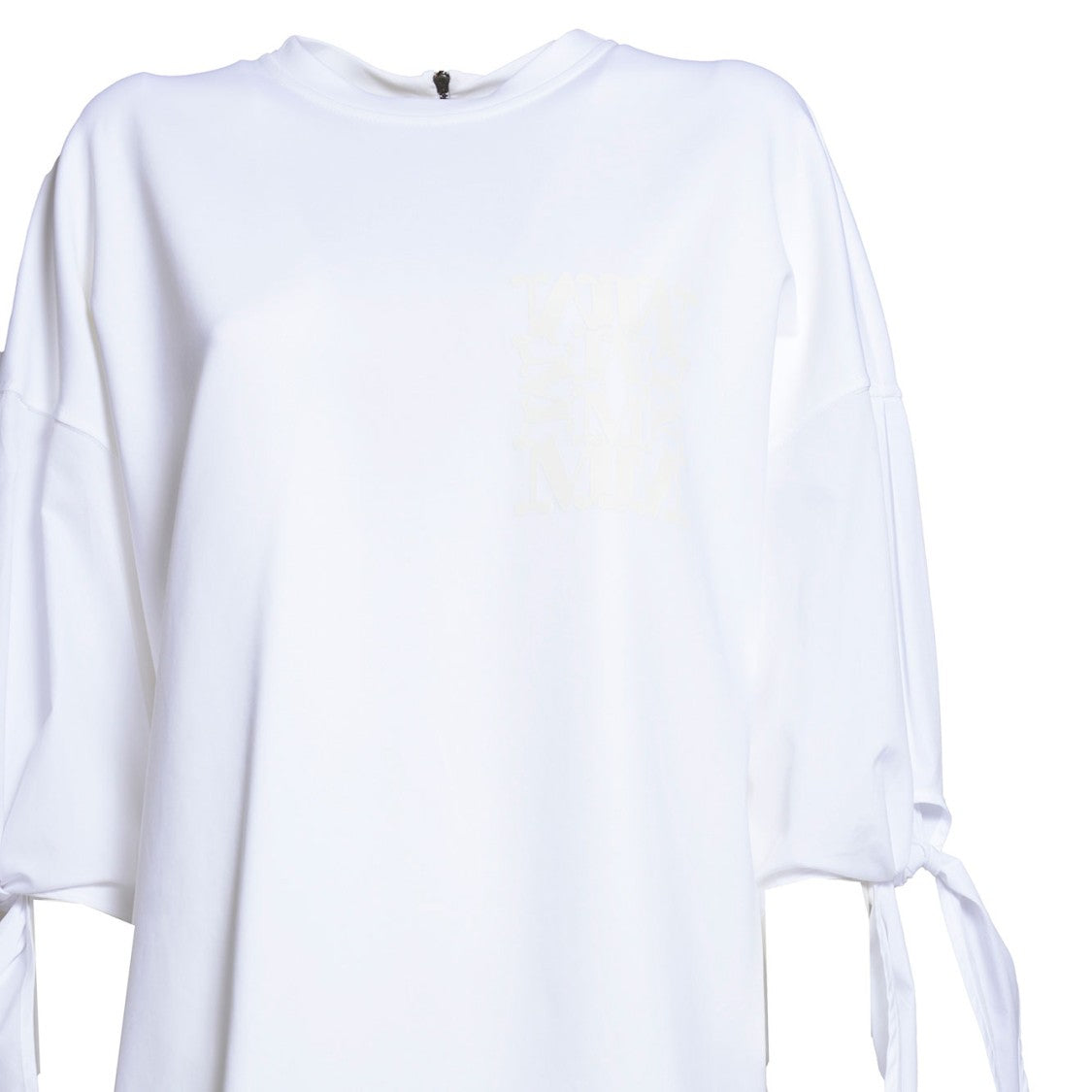Max Mara Short Agora Poplin Dress White