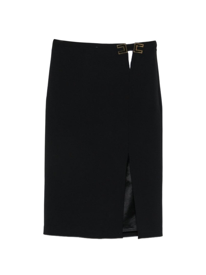 Elisabetta Franchi Knee-Length Black Skirt