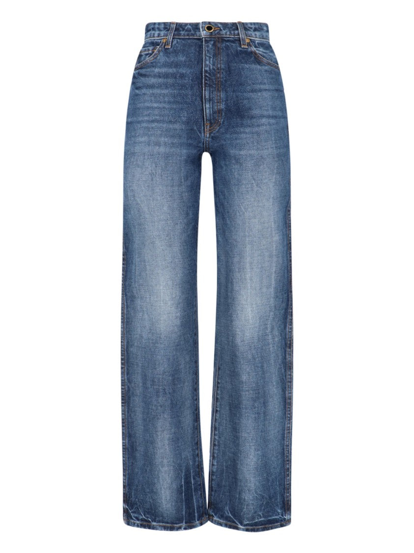 Khaite "Danielle" Jeans – Blue