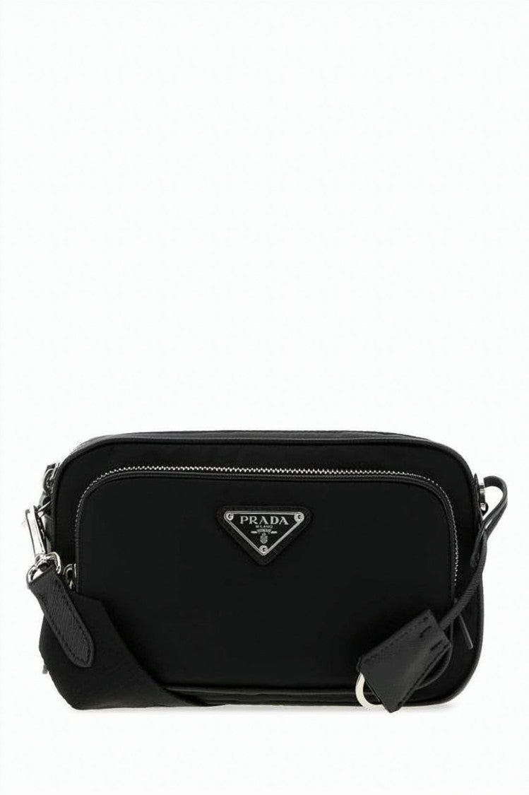 Prada Mini Shoulder Bag In Smooth Recycled Polyamide