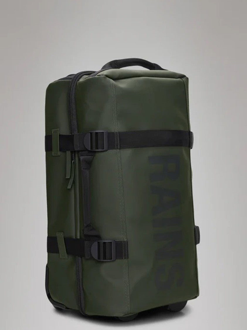 Rains Compact Olive Green Wheeled Suitcase