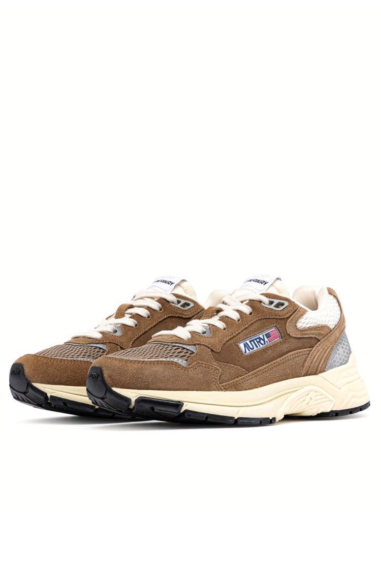 Autry Hyperway Suede Running Shoes