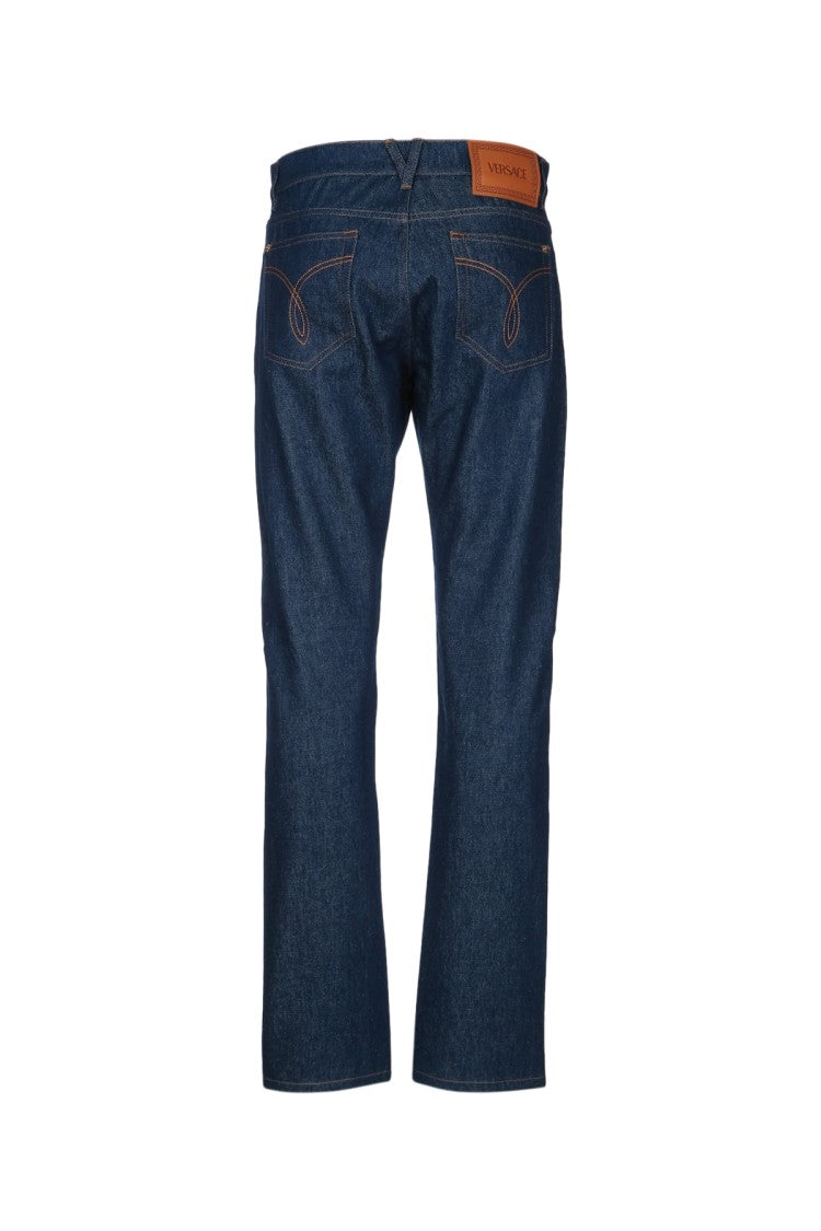Versace Straight-Leg Denim Jeans