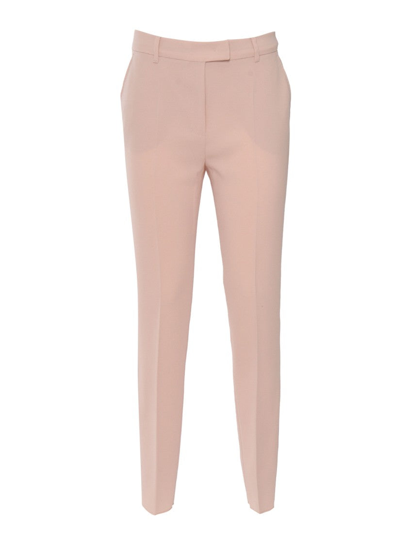 Max Mara Neutral Tailored Straight-Leg Pants