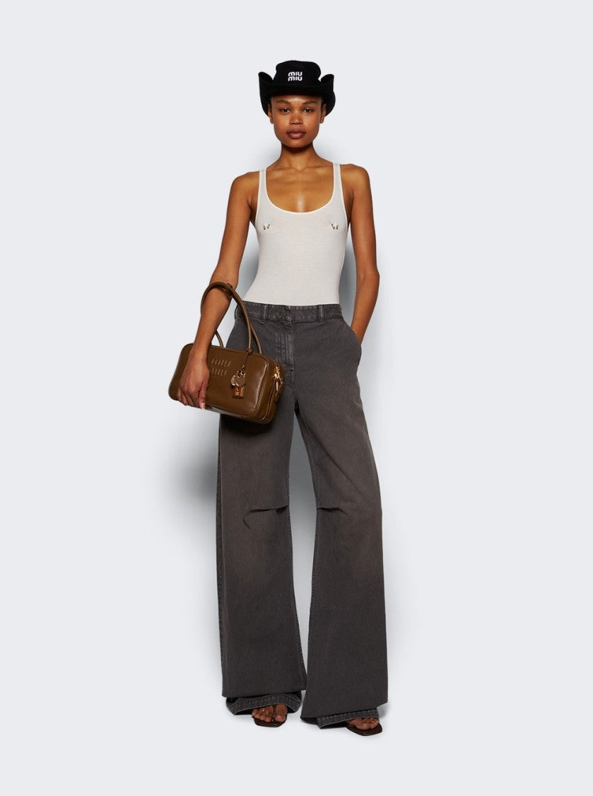 Mugler Pierced Bodysuit - Snow