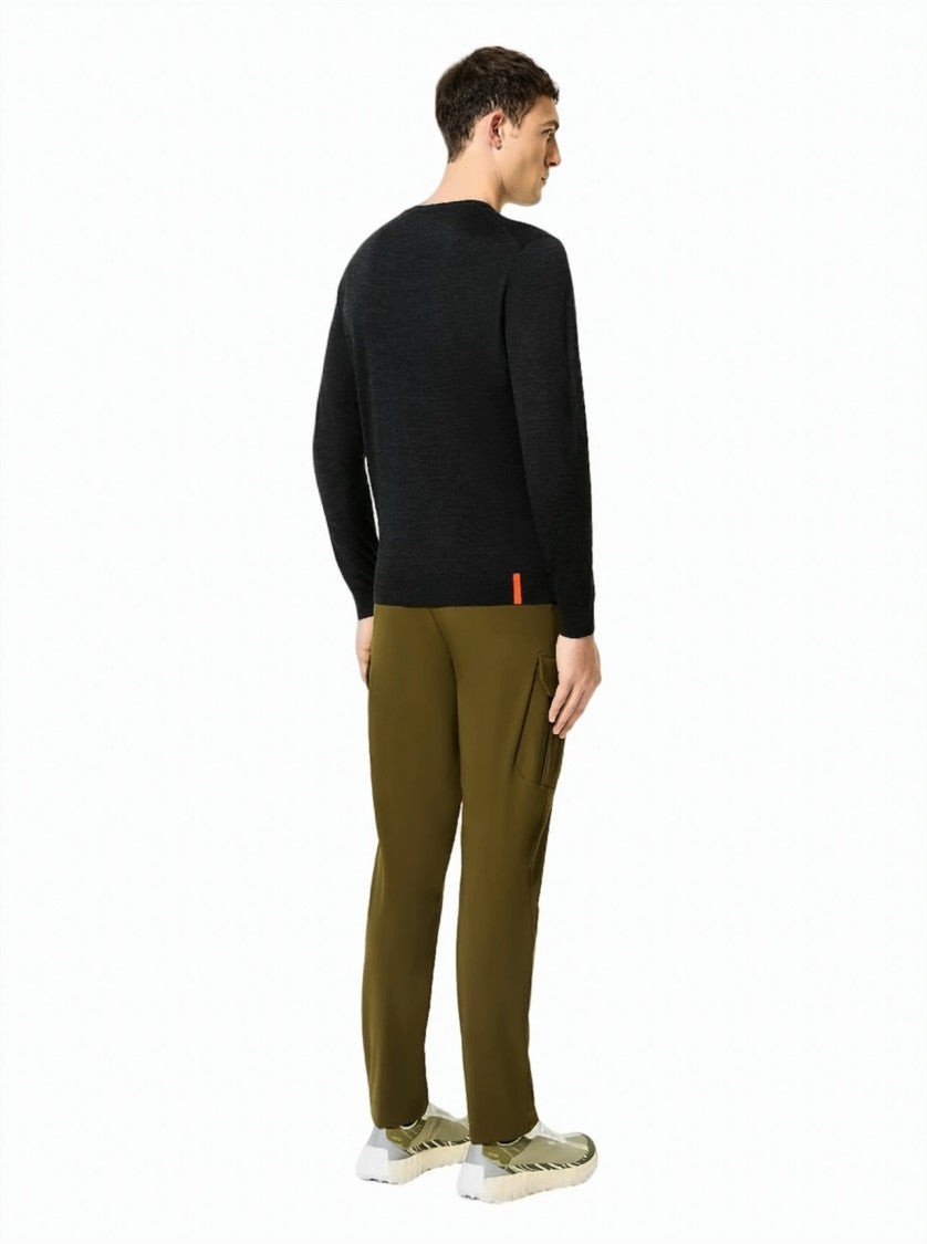 Rrd Minimalist Fine Wool English Rib Crewneck Pullover