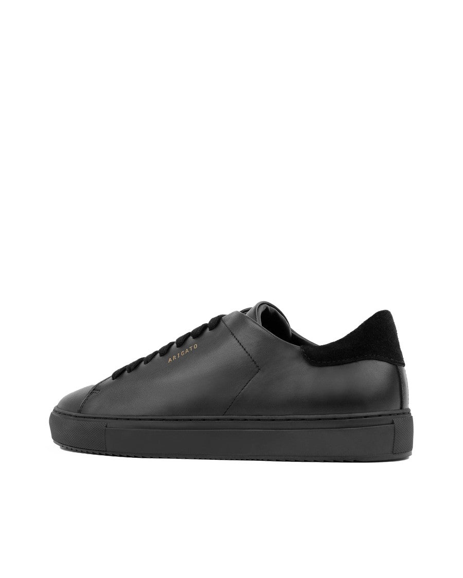 Axel Arigato Low-Top Sneakers In Certified Leather With Gold Accents
