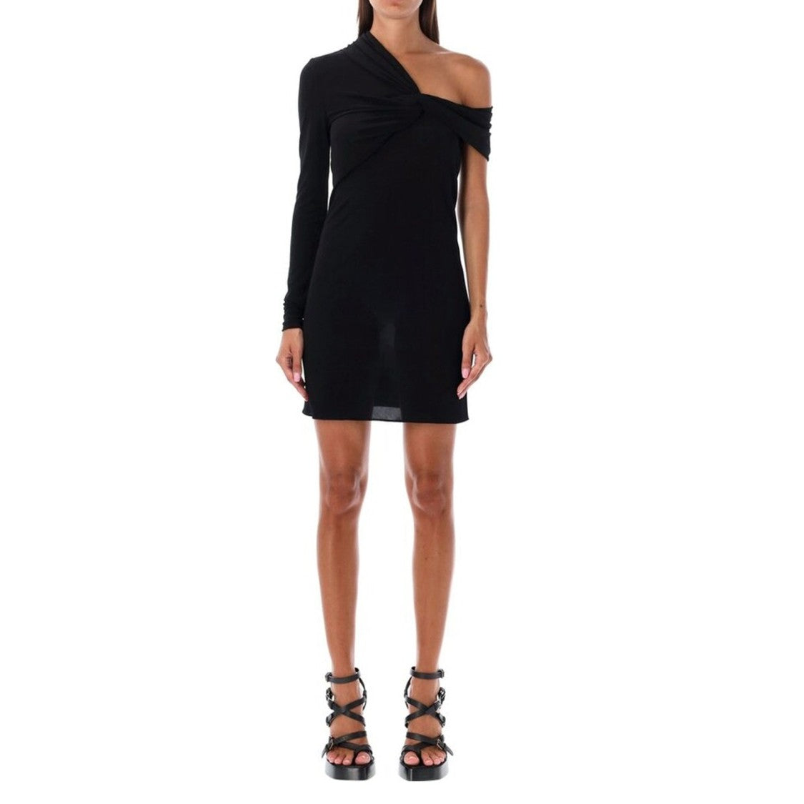 Saint Laurent One Sleeve Dress