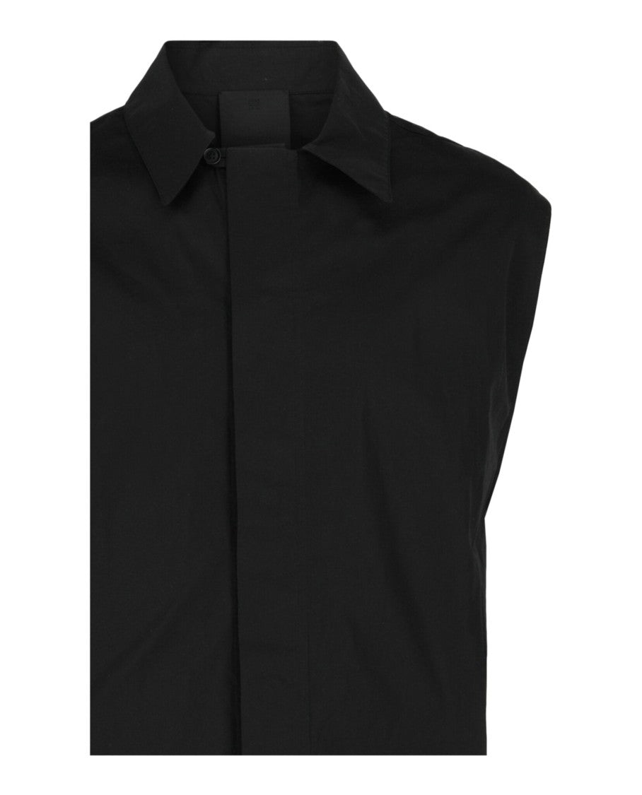 Givenchy Sleeveless Shirt In Cotton