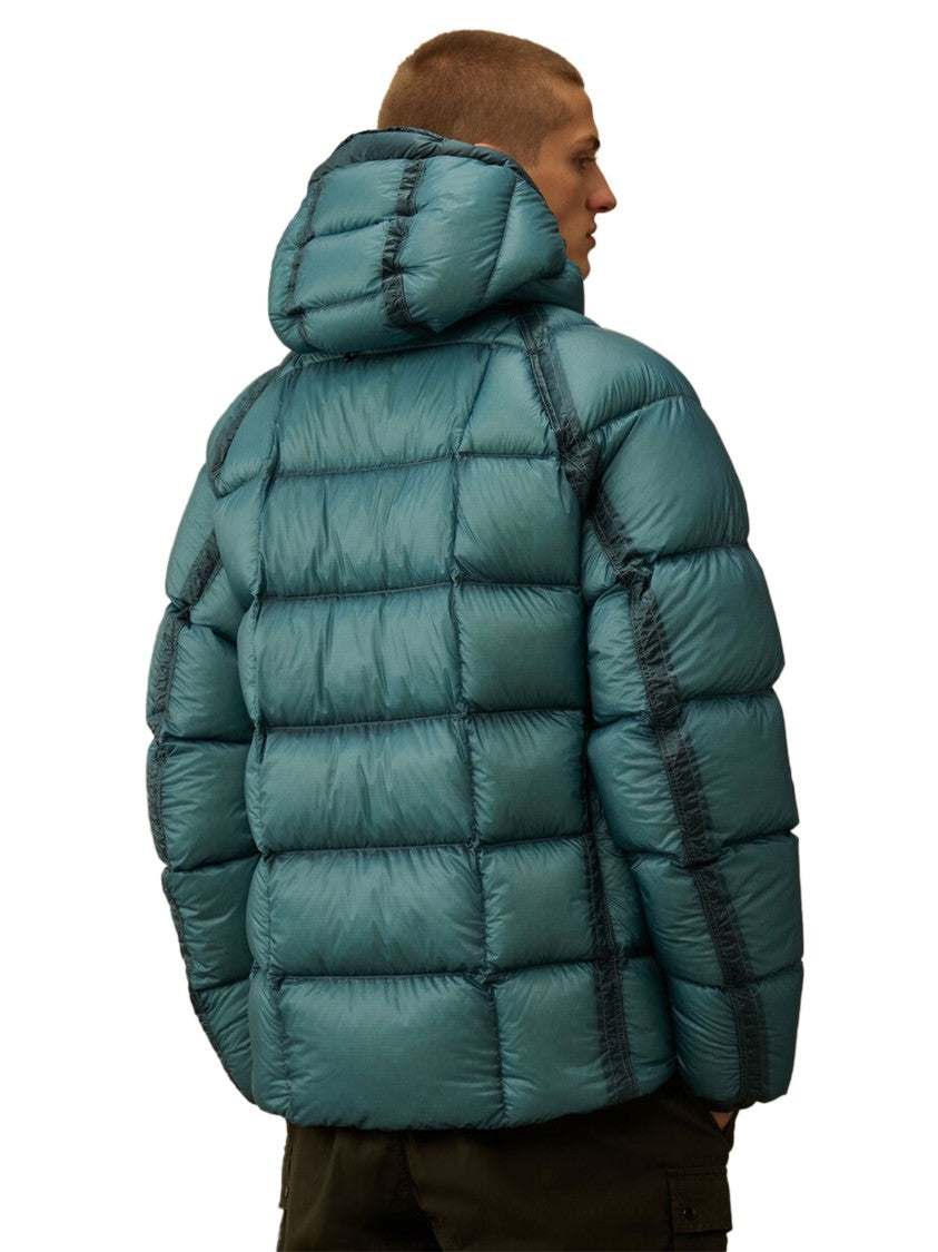 C.P. Company Quilted Medium-Length Puffer Jacket With Hood