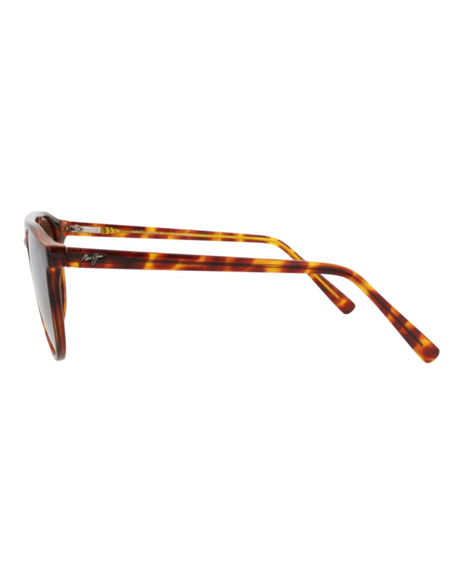 Maui Jim Round-Frame Injection Sunglasses