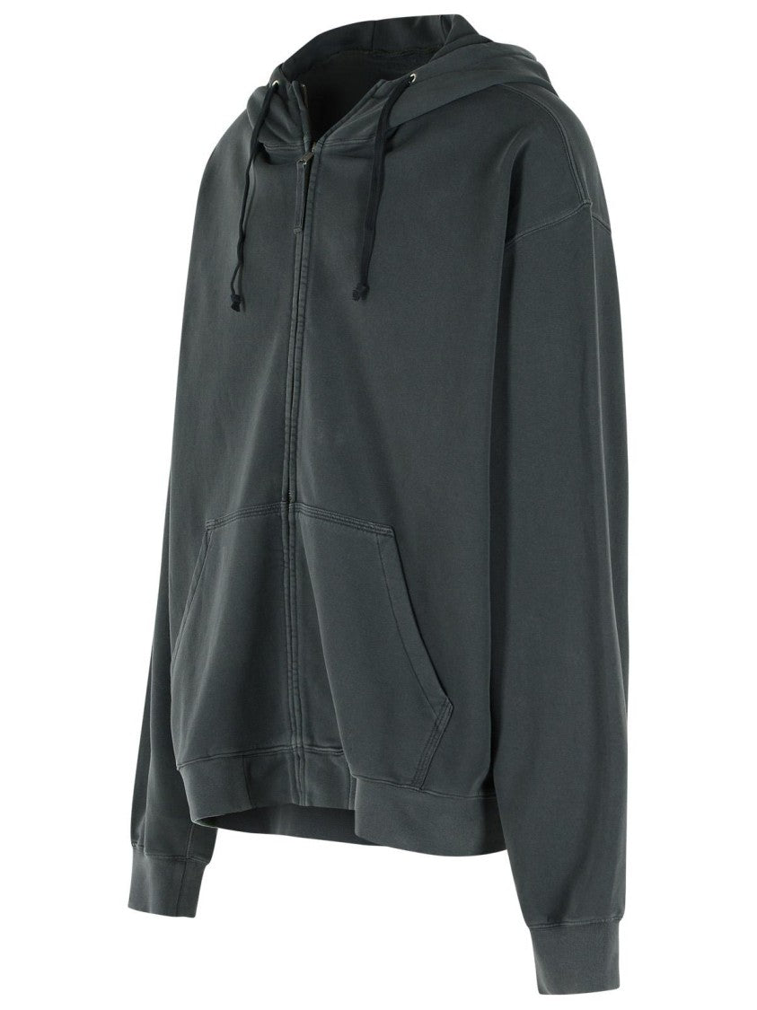 Maison Margiela Gray Cotton Sweatshirt