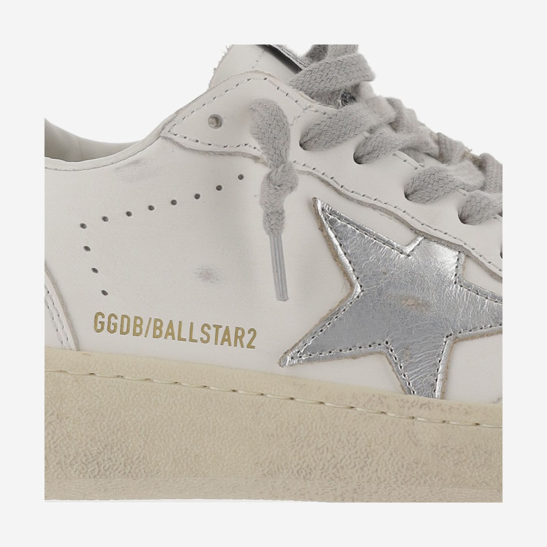 Golden Goose Ball Star Leather Sneakers