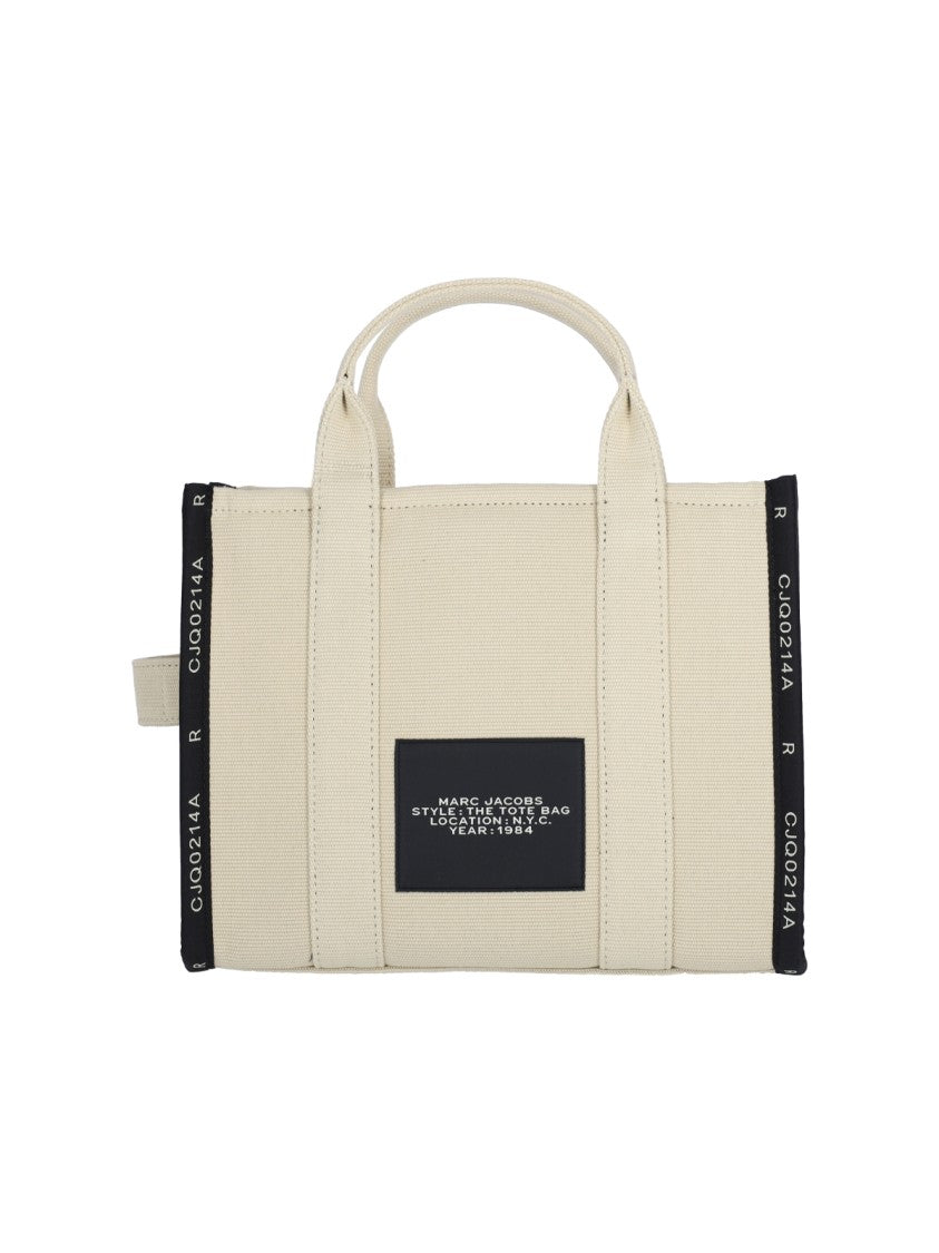 Marc Jacobs Medium Tote Bag "The Jacquard Tote" – Beige