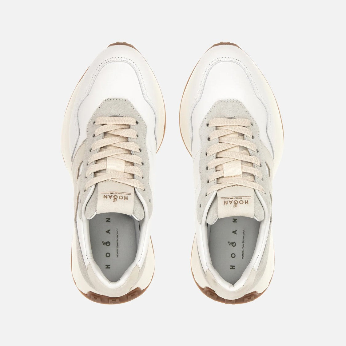 Hogan H641 H Patch Sneakers With Versatile Design