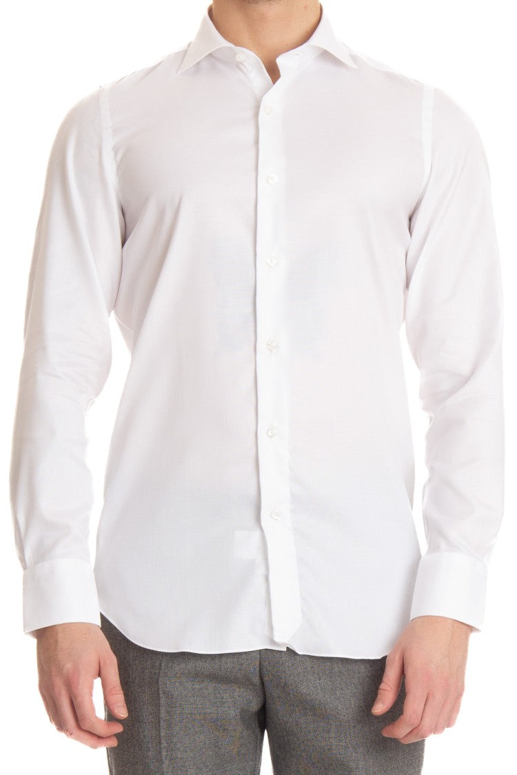 Finamore Traveller Cotton Tailored Shirt