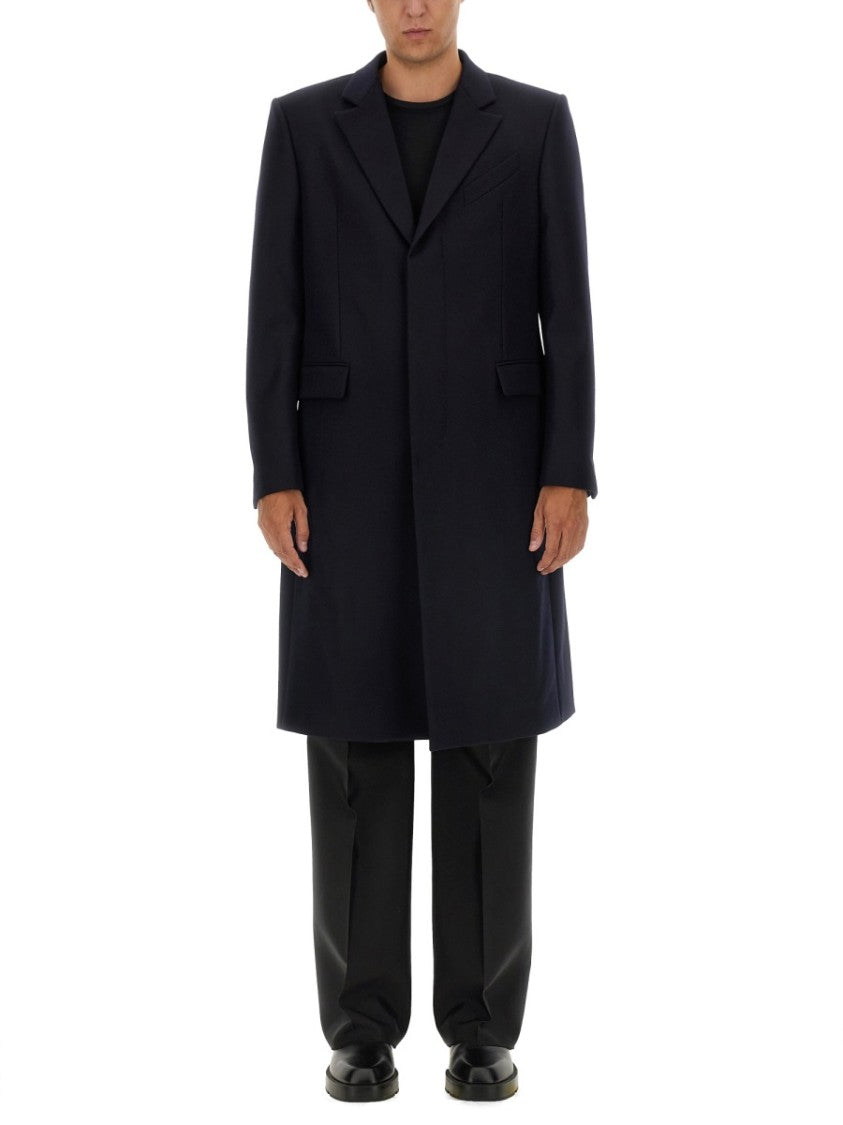 Givenchy Tailored Long Coat With Sharp Lapels