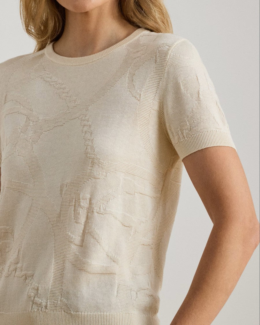 Lauren Ralph Lauren Eyelah Short Sleeve Pullover