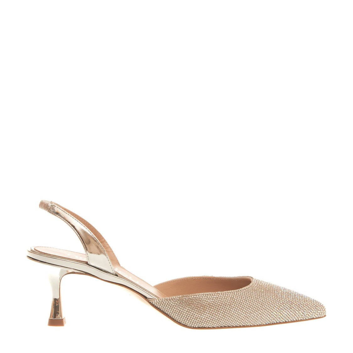 Ninalilou Slingback Pumps With Crystal Strass And 55Mm Heel