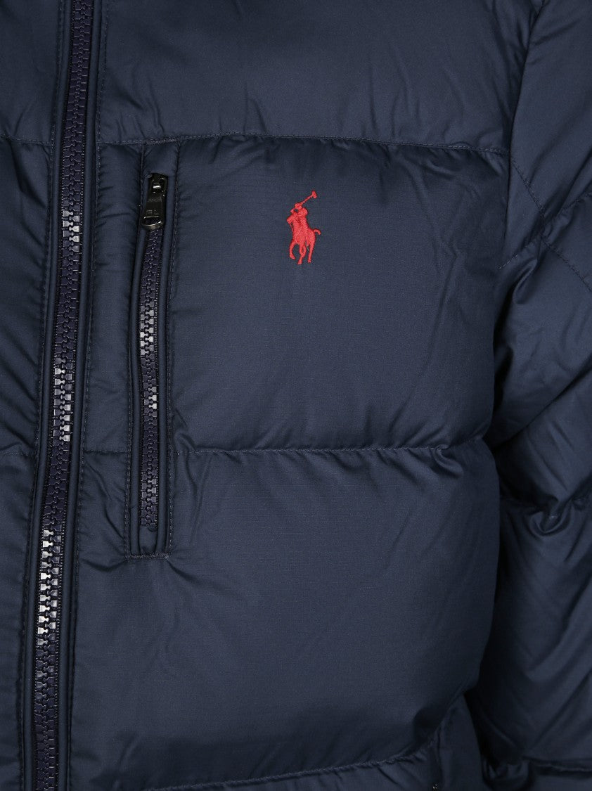 Polo Ralph Lauren Quilted Blue Bomber Jacket