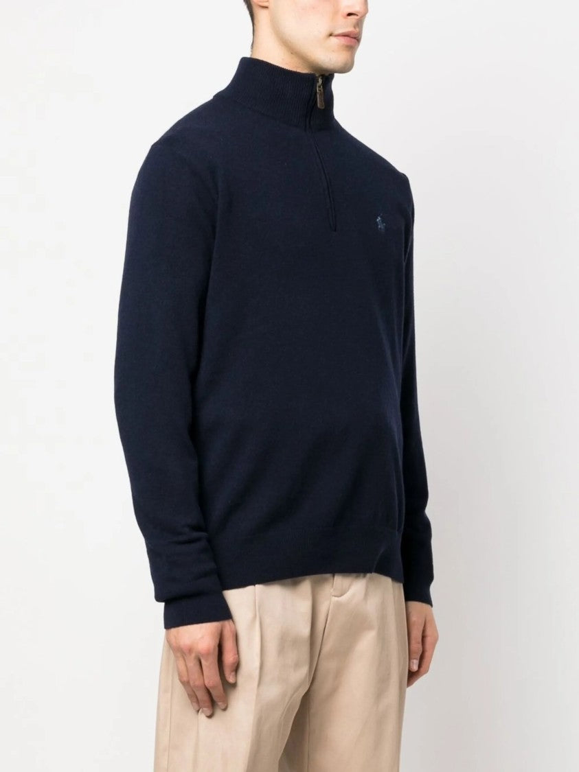 Polo Ralph Lauren Half-Zip Wool Sweater