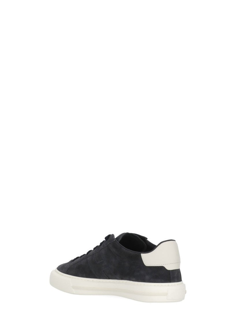 Hogan Blue H691 Suede Sneakers