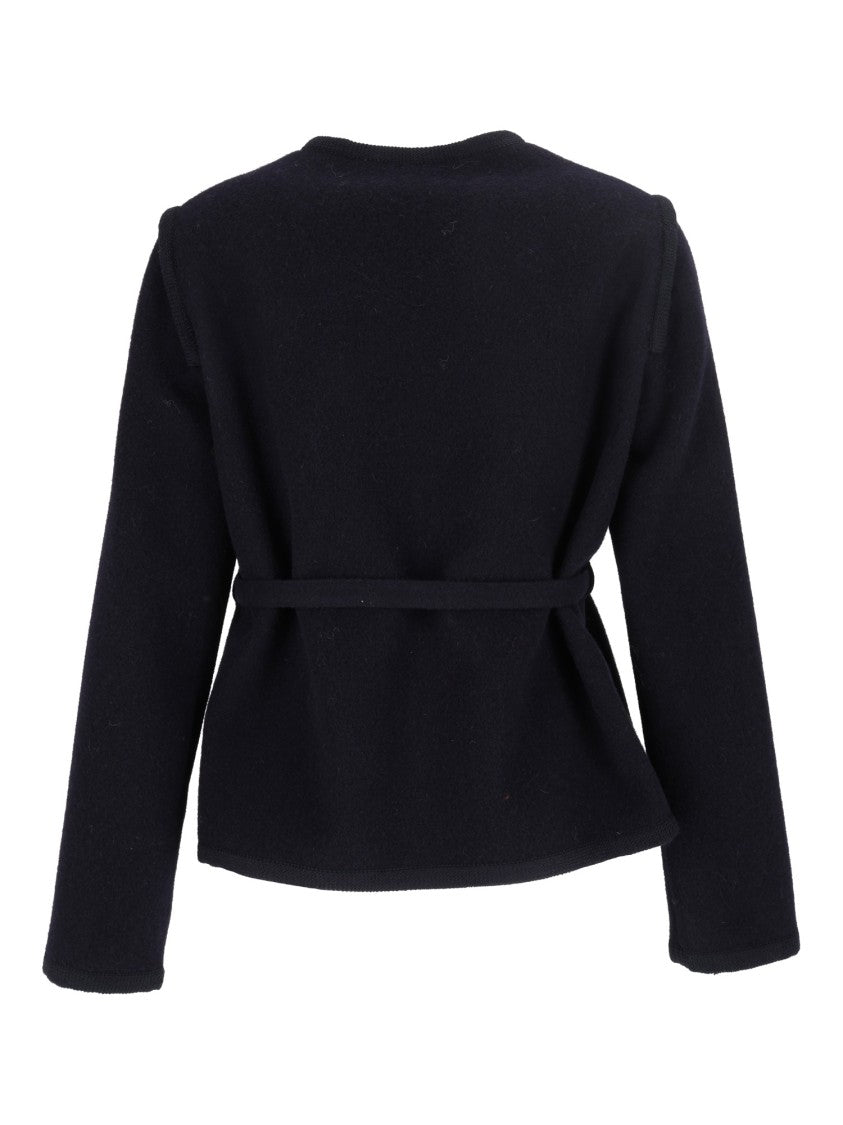 Aspesi Mod.0980 Belted Virgin Wool Jacket